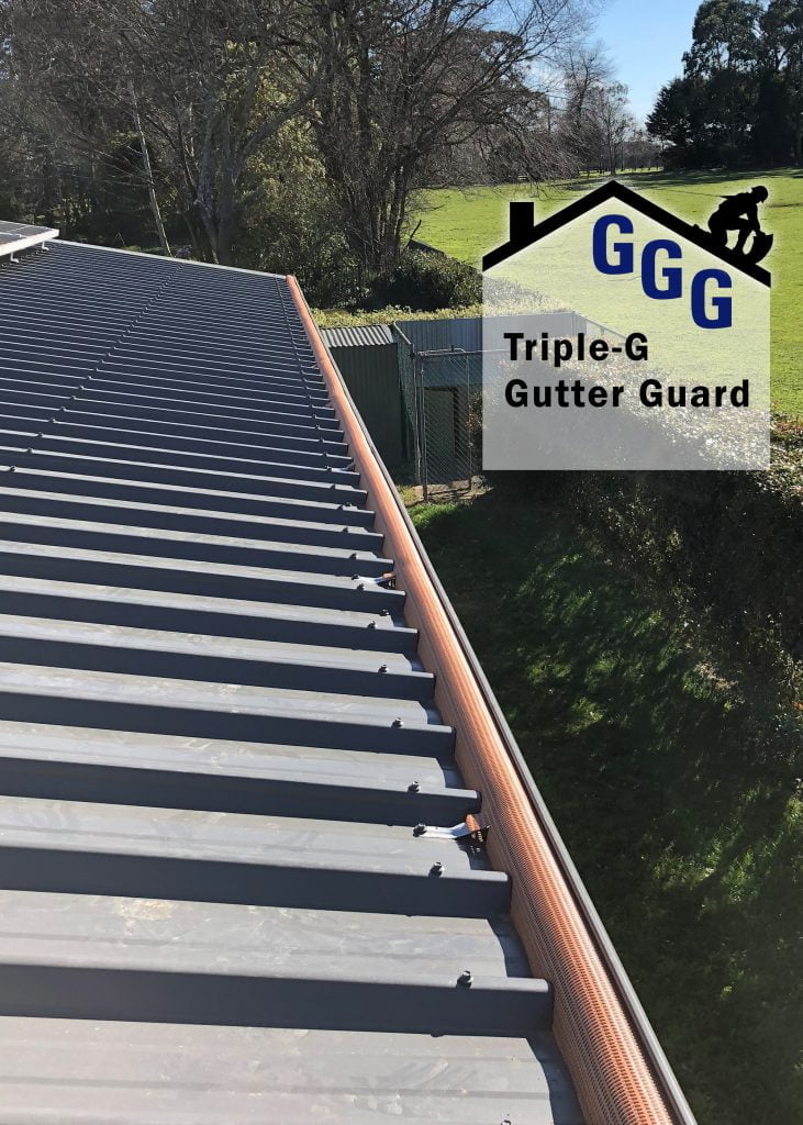 Gutter Guard installed in Geelong