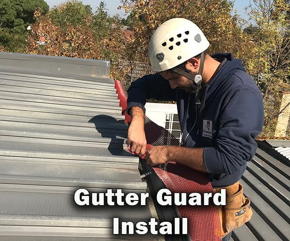 Gutter Guard Install